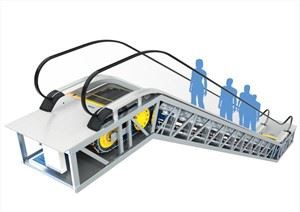 roltrap voor rolstoelen