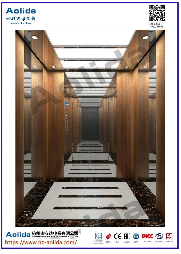 Houten passagierslift
